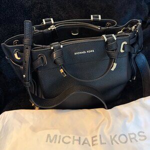 Michael Kors - Greta Peppled Leather Satchel